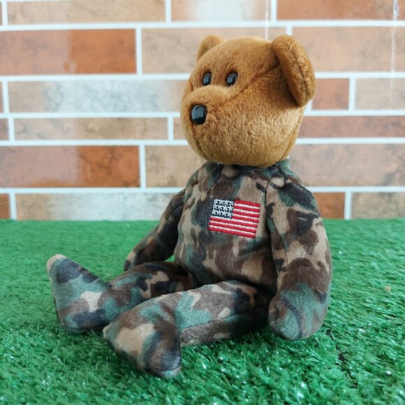 American Icons Hero and Spangle July 4th Ty Beanie Babies - Picture 6 of 10